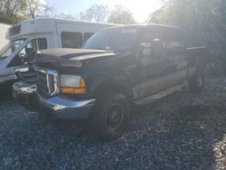 Ford salvage cars for sale: 2001 Ford F350 SRW Super Duty