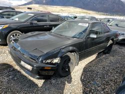 Salvage cars for sale at Farr West, UT auction: 1991 Honda Prelude SI