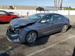 2019 Hyundai Elantra SEL en venta en Van Nuys, CA