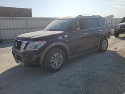 Salvage cars for sale at auction: 2018 Nissan Armada SV