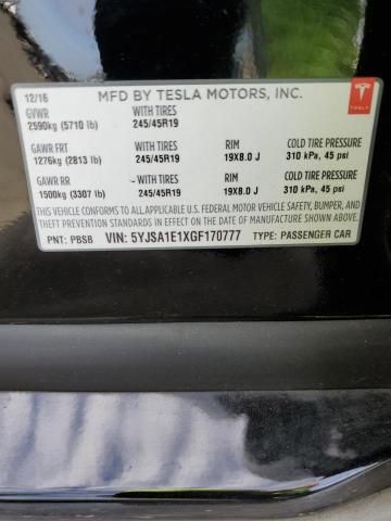 2016 Tesla Model S