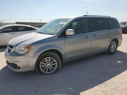 Salvage cars for sale at Andrews, TX auction: 2020 Dodge Grand Caravan SXT