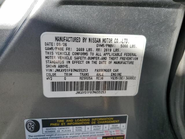 2007 Infiniti M35 Base