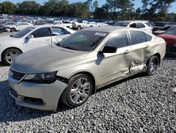 Chevrolet Vehiculos salvage en venta: 2015 Chevrolet Impala LS