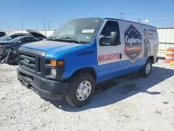 Salvage trucks for sale at Haslet, TX auction: 2012 Ford Econoline E150 Van