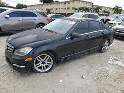 Mercedes-Benz salvage cars for sale: 2014 Mercedes-Benz C 250