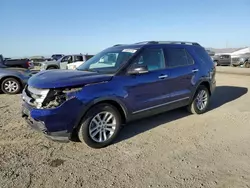 Salvage cars for sale at Vallejo, CA auction: 2014 Ford Explorer XLT