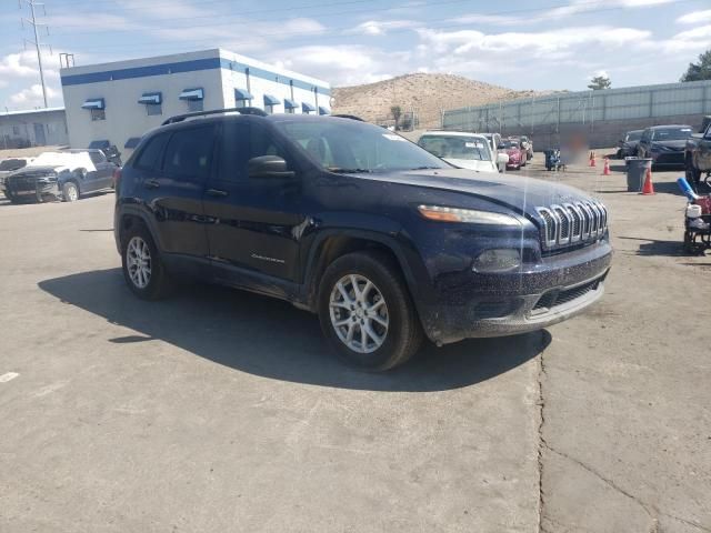 2016 Jeep Cherokee Sport