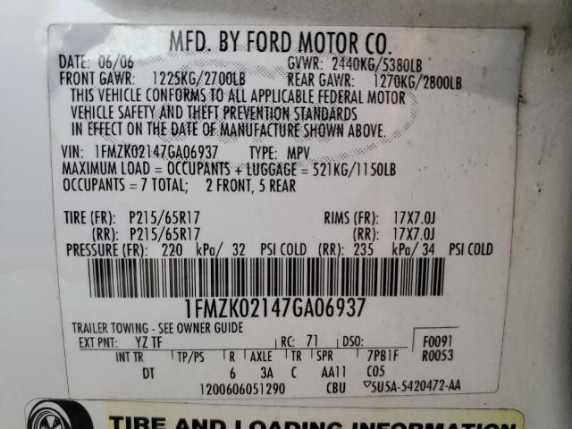 2007 Ford Freestyle SEL