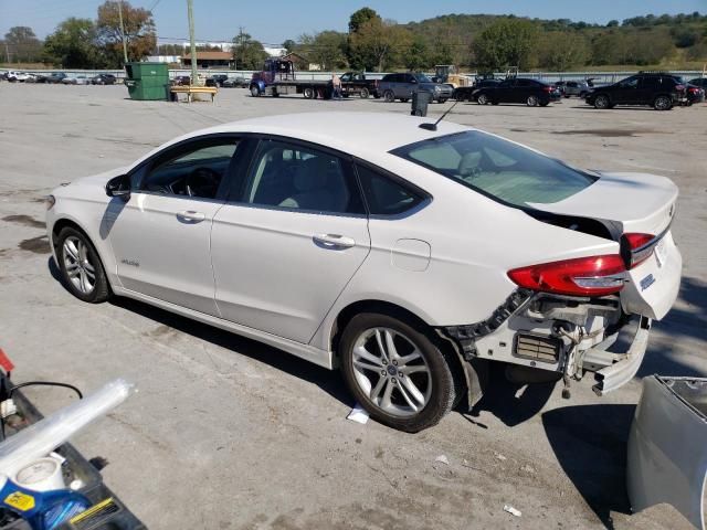 2018 Ford Fusion SE Hybrid