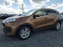 Salvage cars for sale from Copart Midway, FL: 2017 KIA Sportage LX