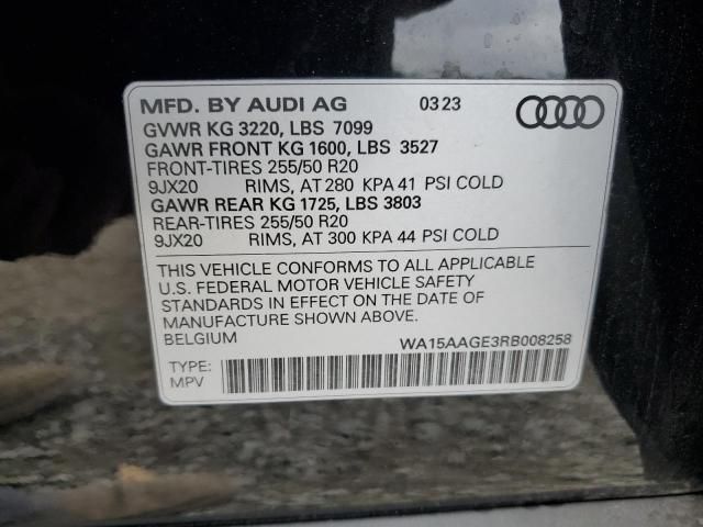 2024 Audi Q8 E-TRON Premium Plus