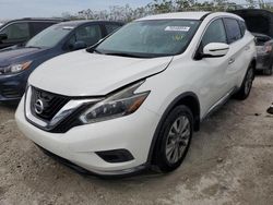 Salvage cars for sale from Copart Arcadia, FL: 2018 Nissan Murano S