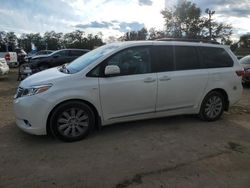 Carros salvage sin ofertas aún a la venta en subasta: 2016 Toyota Sienna XLE