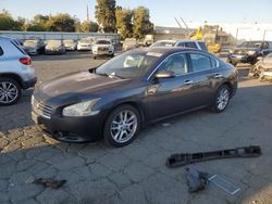 Nissan salvage cars for sale: 2011 Nissan Maxima S