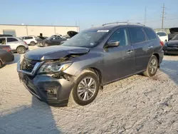 Nissan salvage cars for sale: 2017 Nissan Pathfinder S