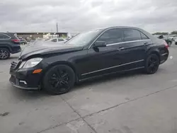 2010 Mercedes-Benz E 350 en venta en Grand Prairie, TX