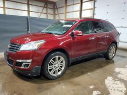 Chevrolet salvage cars for sale: 2015 Chevrolet Traverse LT