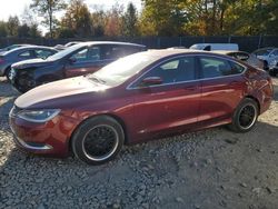 Salvage cars for sale from Copart Waldorf, MD: 2015 Chrysler 200 Limited