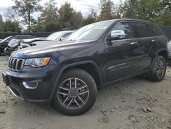 Salvage cars for sale at Waldorf, MD auction: 2021 Jeep Grand Cherokee Limited