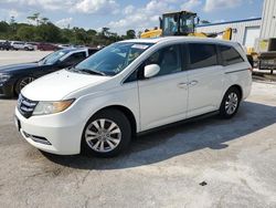 Vehiculos salvage en venta de Copart Fort Pierce, FL: 2015 Honda Odyssey EXL