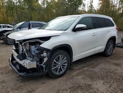 Salvage Cars with No Bids Yet For Sale at auction: 2018 Toyota Highlander SE