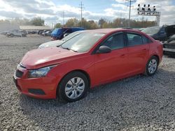 Salvage cars for sale at Columbus, OH auction: 2014 Chevrolet Cruze LS