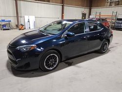 Toyota Corolla l salvage cars for sale: 2018 Toyota Corolla L