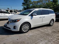 Salvage cars for sale at Lexington, KY auction: 2015 KIA Sedona EX