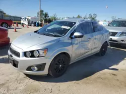 Chevrolet salvage cars for sale: 2013 Chevrolet Sonic LT