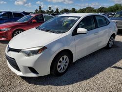 Salvage cars for sale at auction: 2014 Toyota Corolla L