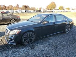 Salvage cars for sale at Hillsborough, NJ auction: 2019 Mercedes-Benz S 560 4matic