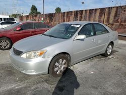 Salvage cars for sale at Wilmington, CA auction: 2004 Toyota Camry LE