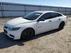 Carros salvage sin ofertas aún a la venta en subasta: 2018 Chevrolet Malibu LT