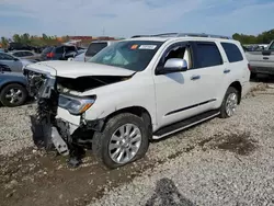 Salvage cars for sale at Columbus, OH auction: 2018 Toyota Sequoia Platinum