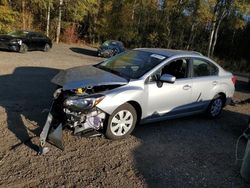 Salvage cars for sale at Cookstown, ON auction: 2016 Subaru Impreza