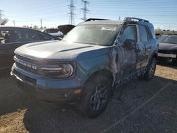 Salvage cars for sale at Elgin, IL auction: 2023 Ford Bronco Sport Badlands