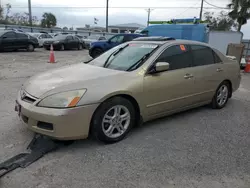 2006 Honda Accord EX en venta en Riverview, FL