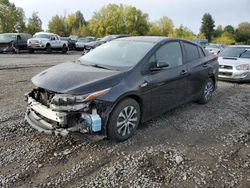 Salvage cars for sale at Portland, OR auction: 2020 Toyota Prius Prime LE