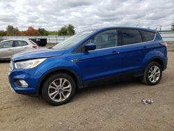 Salvage cars for sale at Columbia Station, OH auction: 2017 Ford Escape SE