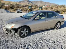 Salvage cars for sale at Reno, NV auction: 2005 Honda Accord EX