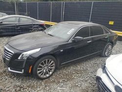 Salvage cars for sale at Waldorf, MD auction: 2018 Cadillac CT6 Premium Luxury