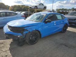 Salvage cars for sale at Windsor, NJ auction: 2024 Honda Civic Sport