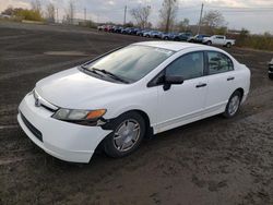 Vehiculos salvage en venta de Copart Montreal Est, QC: 2008 Honda Civic DX-G