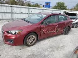 Subaru Impreza salvage cars for sale: 2018 Subaru Impreza Premium