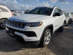 Salvage cars for sale at Riverview, FL auction: 2023 Jeep Compass Latitude