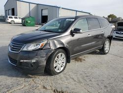 Salvage cars for sale at Tulsa, OK auction: 2015 Chevrolet Traverse LT