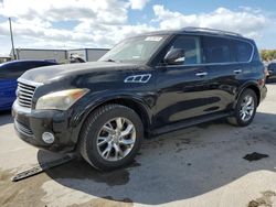 Salvage cars for sale at Orlando, FL auction: 2011 Infiniti QX56