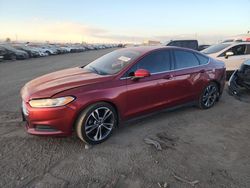 Salvage cars for sale at Brighton, CO auction: 2014 Ford Fusion S