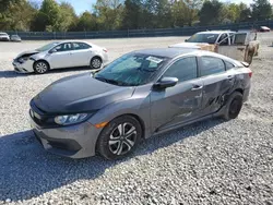 Honda salvage cars for sale: 2017 Honda Civic LX